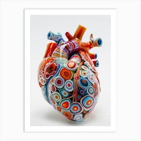 Heart Of Glass 1 Art Print