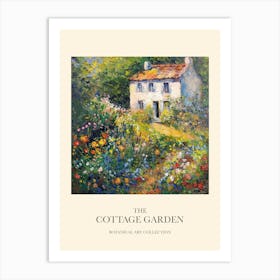 Cottage Dream Cottage Garden Poster 3 Art Print