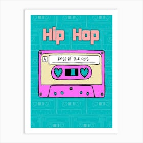 Hip Hop Best Of The 80s Art Print