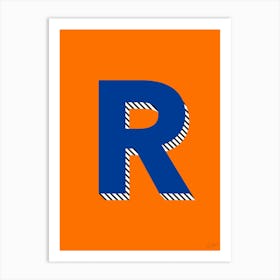 Letter R Art Print