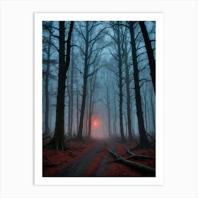 Hunger in the Dark: Creature of the Forest Art Print