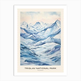 Triglav National Park Slovenia 2 Poster Art Print