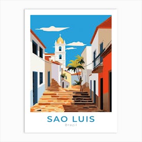 Brazil Sao Luis Travel Art Print