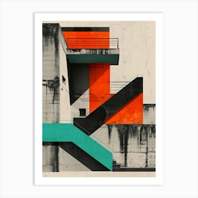 Brutalist014 Art Print