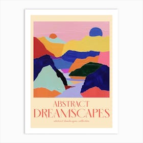 Abstract Dreamscapes Landscape Collection 57 Art Print