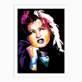 Cyndi Lauper Art Print