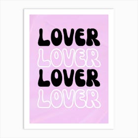 Lover Lover Art Print