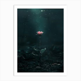 Lotus Flower 55 Art Print