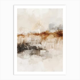 Modern Textured Abstract 2 Art Print