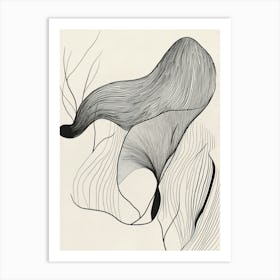 Abstract Drawing Art Print