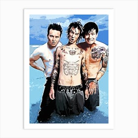 Blink 182 band Art Print