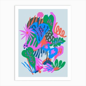 Secret garden Art Print