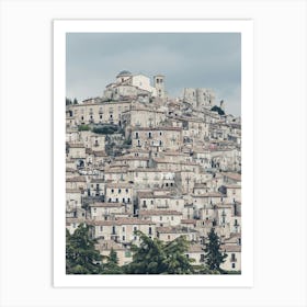 Morano Calabro in Calabria Art Print