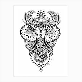 Elephant Art Print