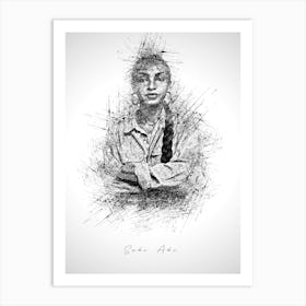 Sade Adu Art Print