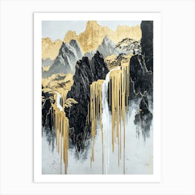 Rockies Radiance Opulent Dreamscape Art Print