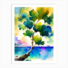 Watercolor Tree Art Print