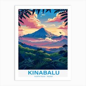 Kinabaul National Park Art Print