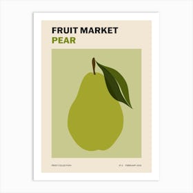 Fruit Market No. 6 Pear Art Print