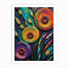 Abstract Painting 14 Art Print