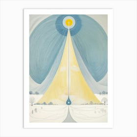 Light And Snow Art Print