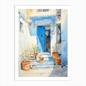 Blue Door 41 Art Print