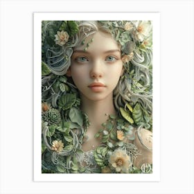 Flora 1 Art Print