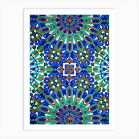 Moroccan Tile Art Print