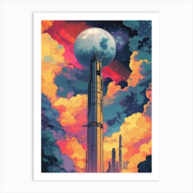 Tower Of The Future Art Print