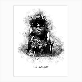 Lil Wayne 1 Art Print