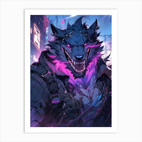 Overwatch Wolf Art Print