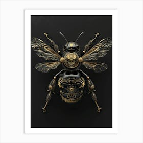 Bee Sculpture 1 Art Print