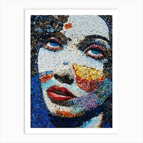 Mosaic Art 3 Art Print