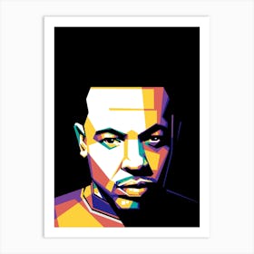 Dr Dre WPAP Art Print