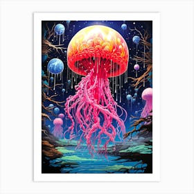 Jellyfish 3 Art Print