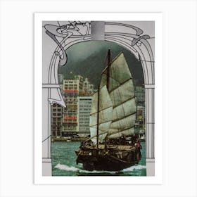 Living Room Wall Art, We are Sailing Art Print