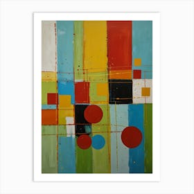 Abstract Painting 100 Art Print