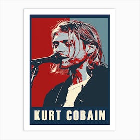 Kurt Cobain 1 Art Print