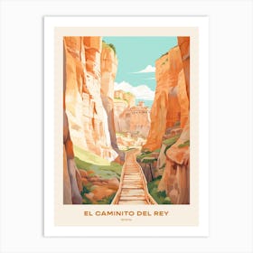 El Caminito Del Rey Spain 1 Hike Poster Art Print