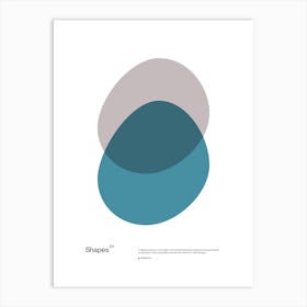 Shapes 01 Art Print