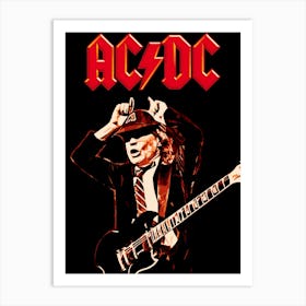 Ac/Dc Art Print