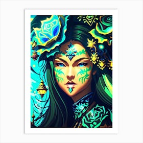 Asian Girl 1 Art Print