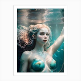 Mermaid -Reimagined 21 Art Print