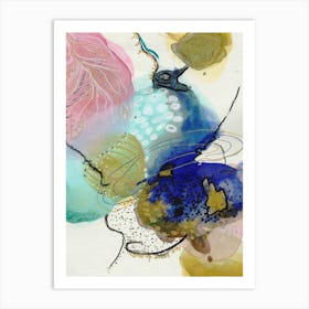 Vegetal Abstract Art Print