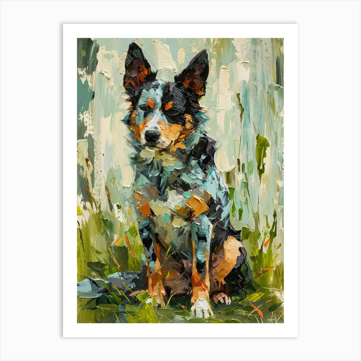 Australian Cattle Dog Phone Case Wallet - Black Australian Cattle Dog Phone Case Wallet - Black