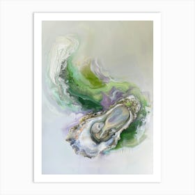 Oyster Shell 5 Art Print