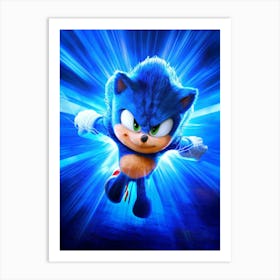 Sonic The Hedgehog 1 Affiche