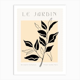 Bohemian Le Jardin Art Print