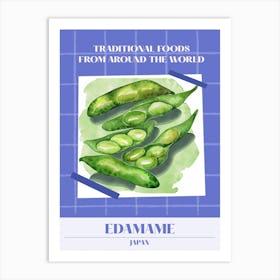 Edamame Japan 2 Foods Of The World Art Print