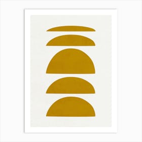 Golden Suns Art Print